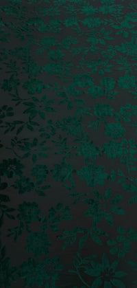 Burnout Velvet Knit Green Floral