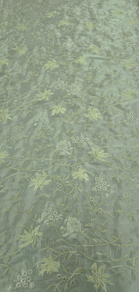 Embroidered Organza Floral Melody
