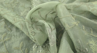 Embroidered Organza Floral Melody