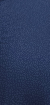 Printed Knit Blue Leopard