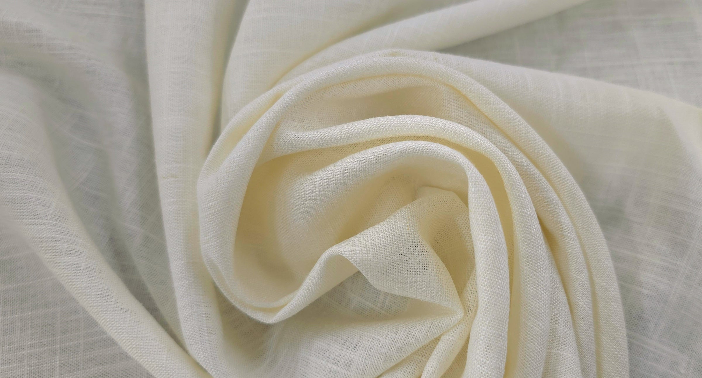 Linen Viscose Ivory