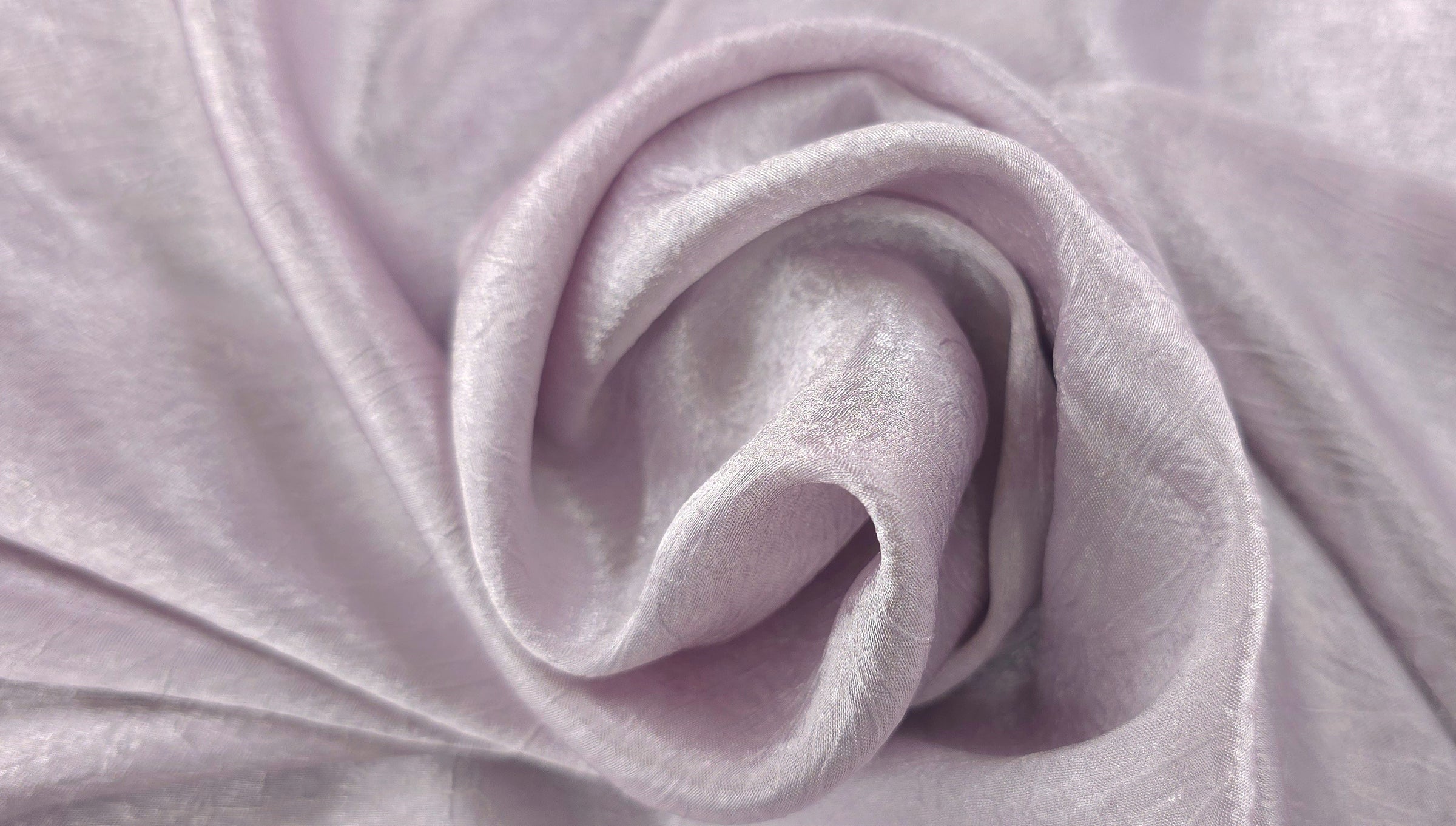 Textured Woven Stretch Polyester Dusty Lilac