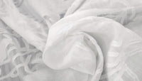Embossed Polyester Voile Leaf Medley