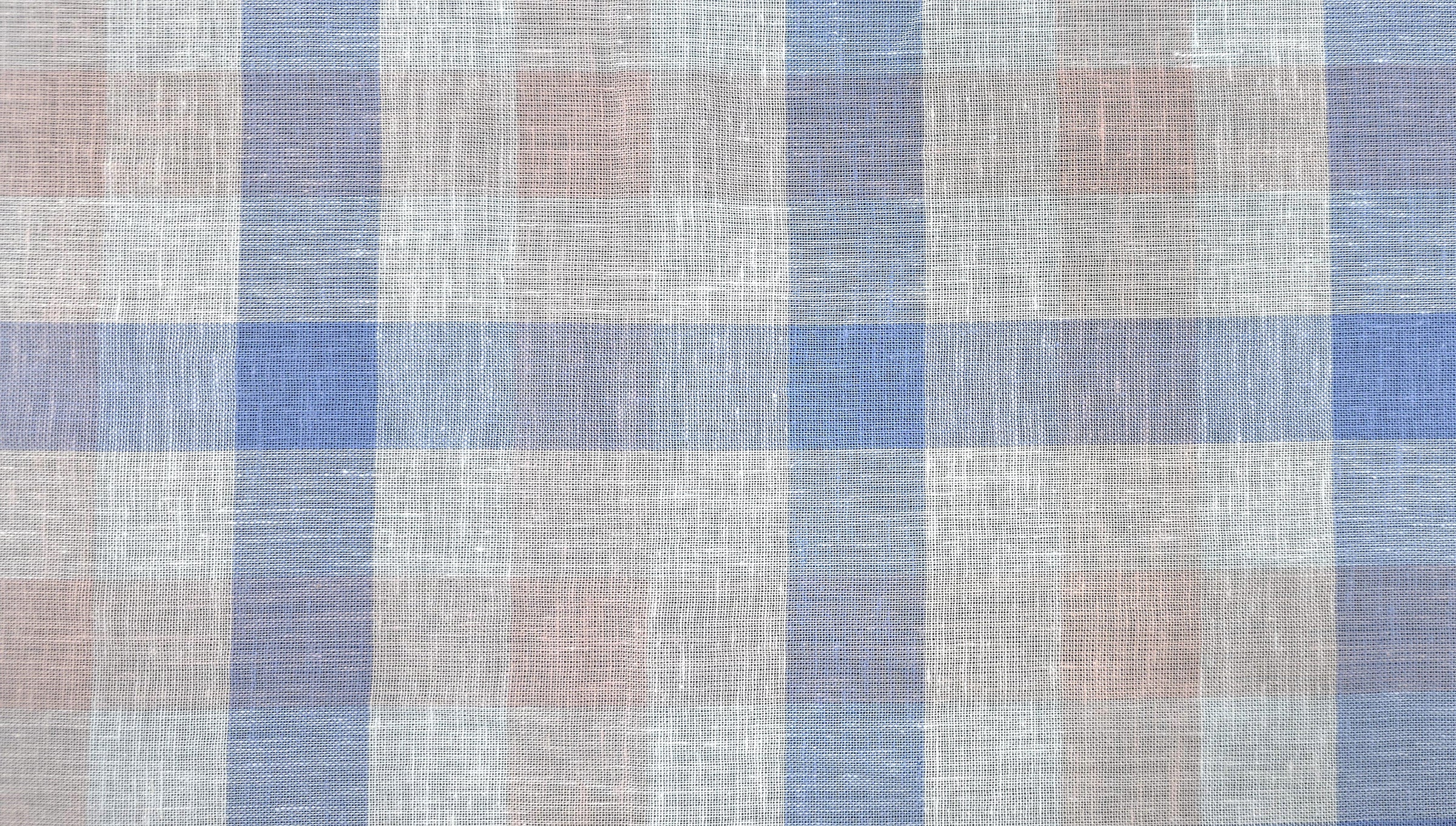 Printed Cotton Pastel Check
