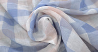 Printed Cotton Pastel Check