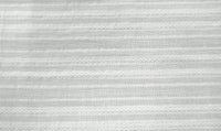Cotton Stripe Medley Silk White