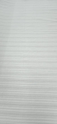 Cotton Stripe Medley Silk White