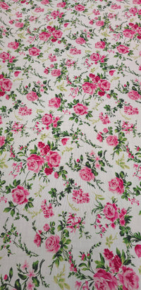 Printed Rayon Rose Garden
