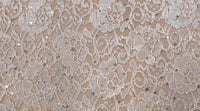 Sequinned Embroidered Lace Blush Melody