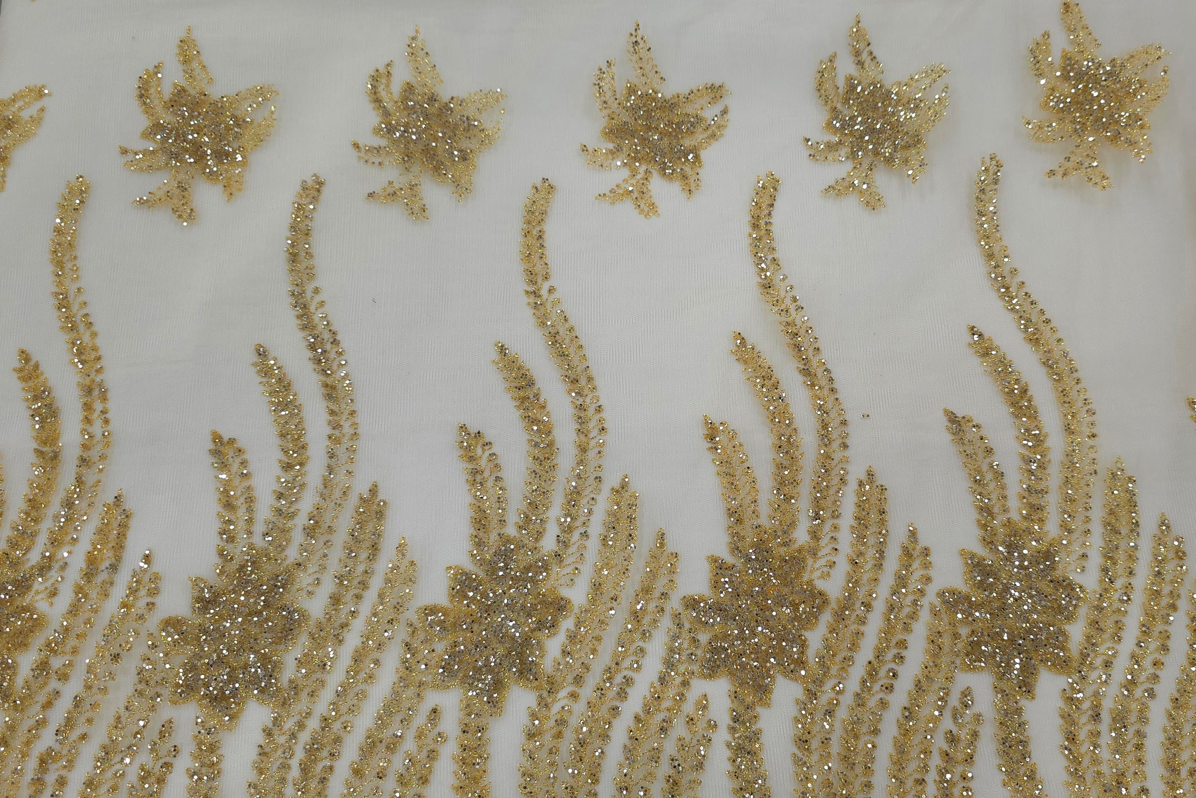 Glitter Lace Golden Sunrise