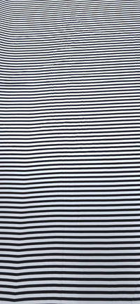 Printed Rayon Monochrome Stripe