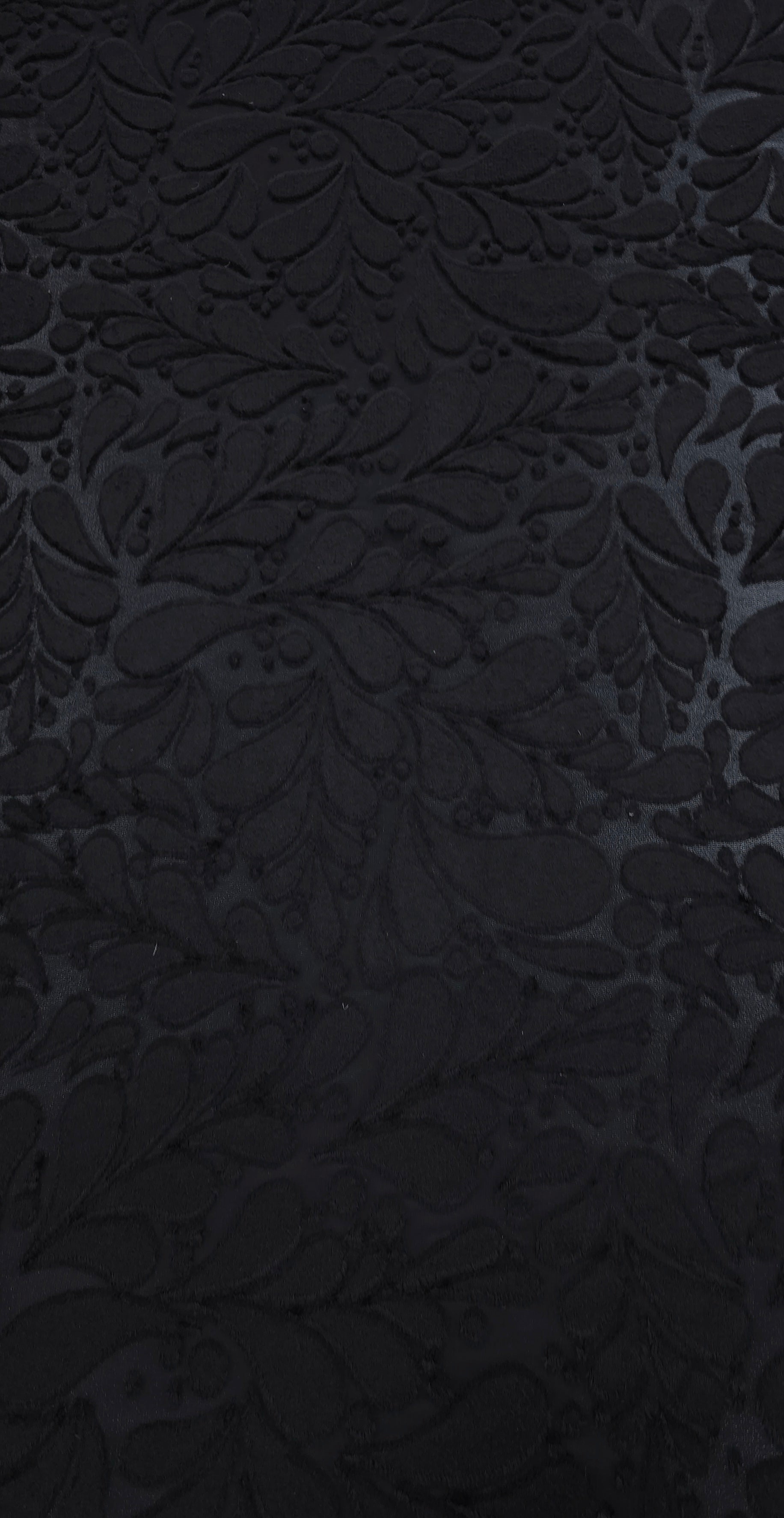 Burnout Velvet Tulle Black Magic