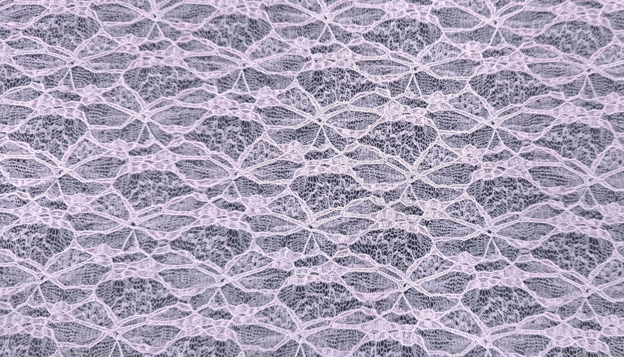Stretch Lace Ruffled Musk Pink