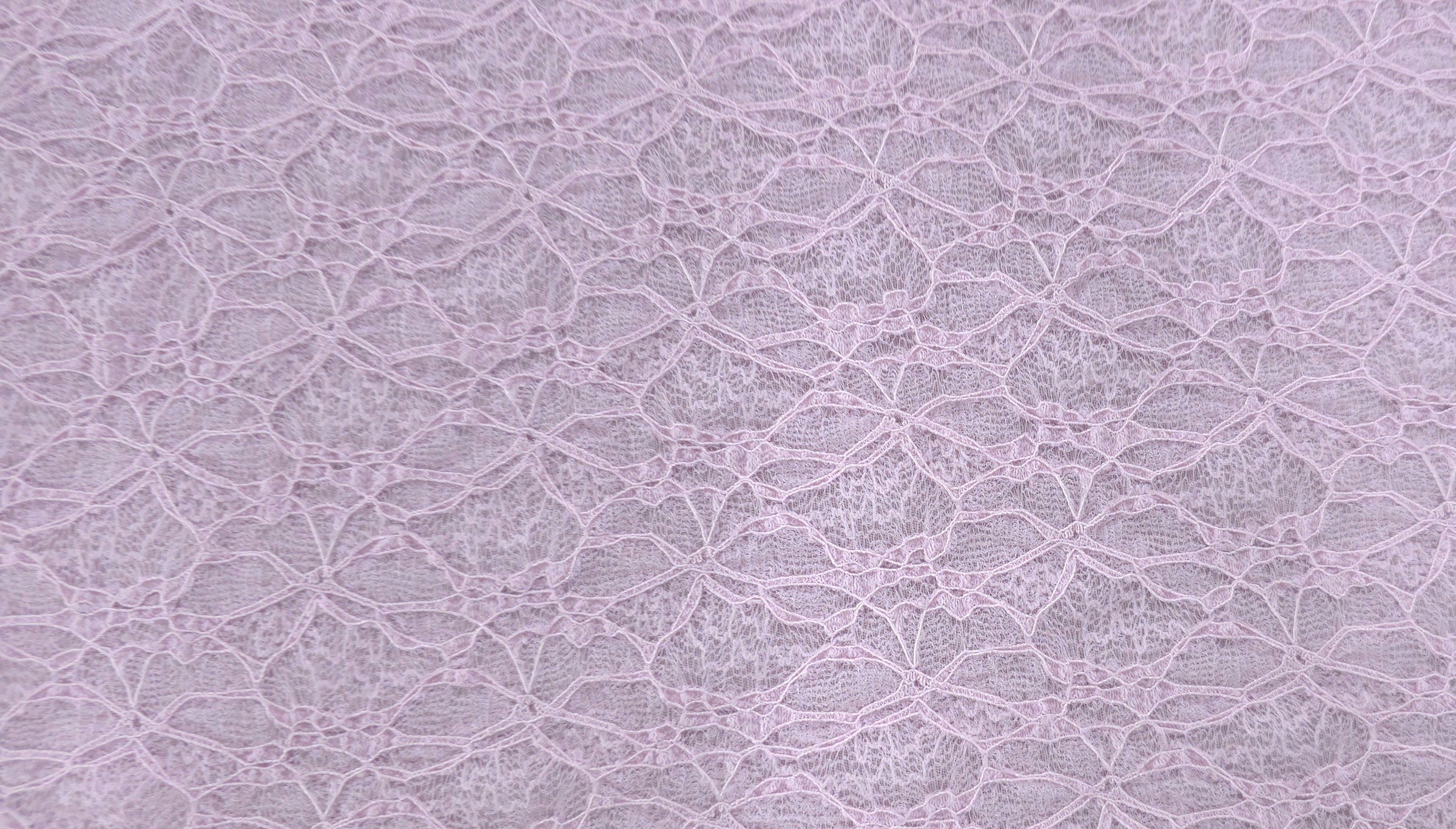 Stretch Lace Ruffled Musk Pink
