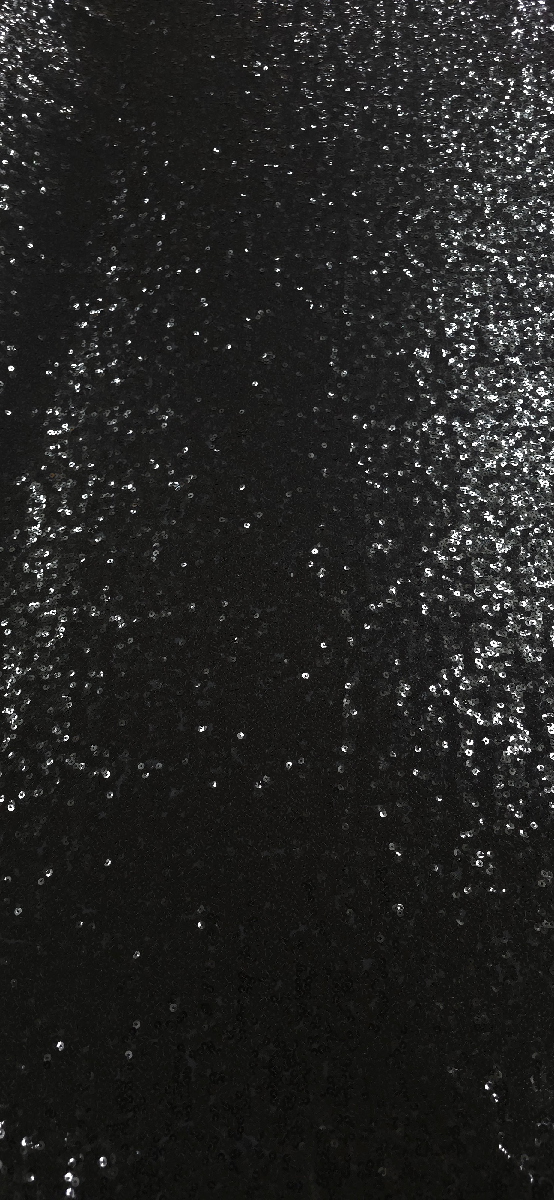 Stretch Sequin Black