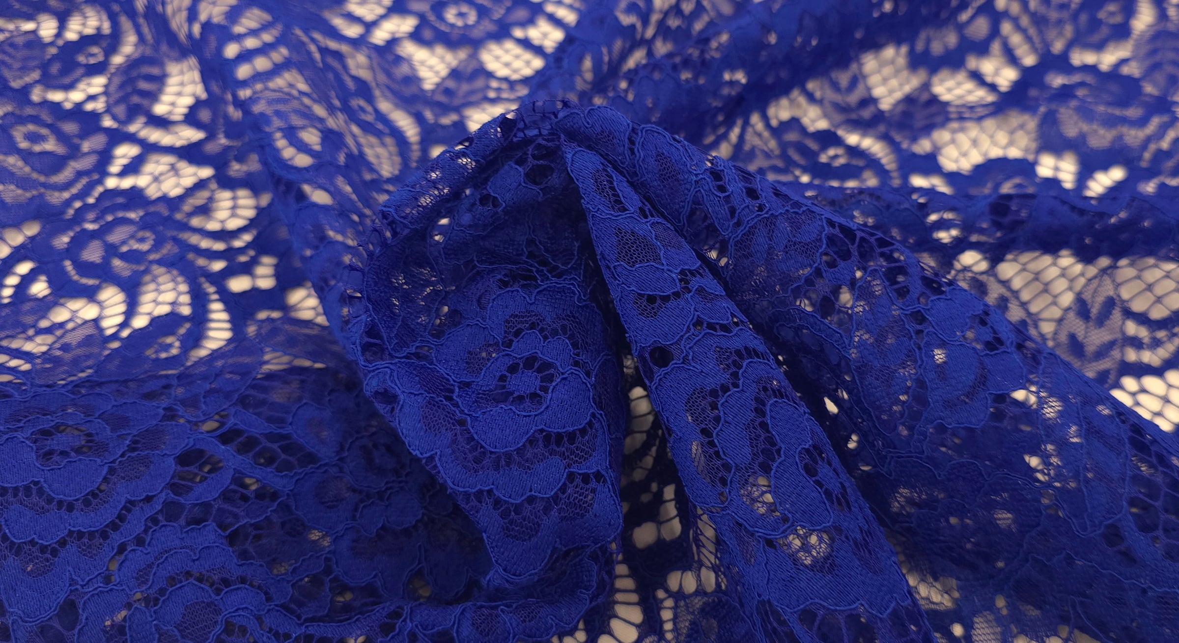 Emilie Corded Lace Blue