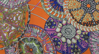 Printed Polyester Spiral Art