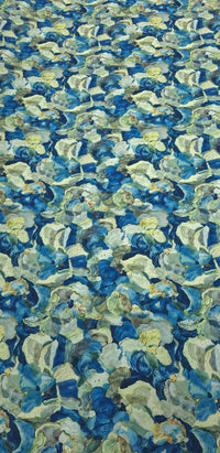 Woven Stretch Polyester Ocean Dream