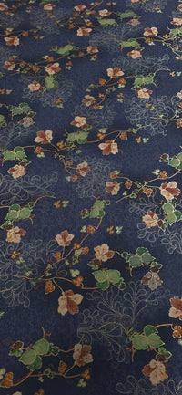 Woven Stretch Polyester Leafy Melody