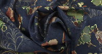 Woven Stretch Polyester Leafy Melody