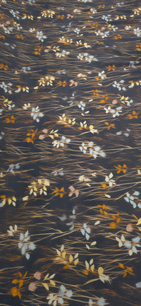 Woven Stretch Polyester Mystic Leaves