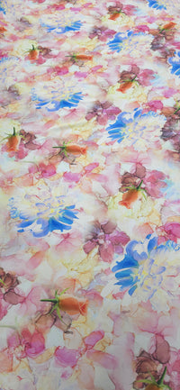 Stretch Rayon Floral Melody