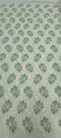 Guipure Lace Sage Melody