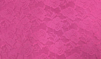 Stretch Lace Majesty Hot Pink