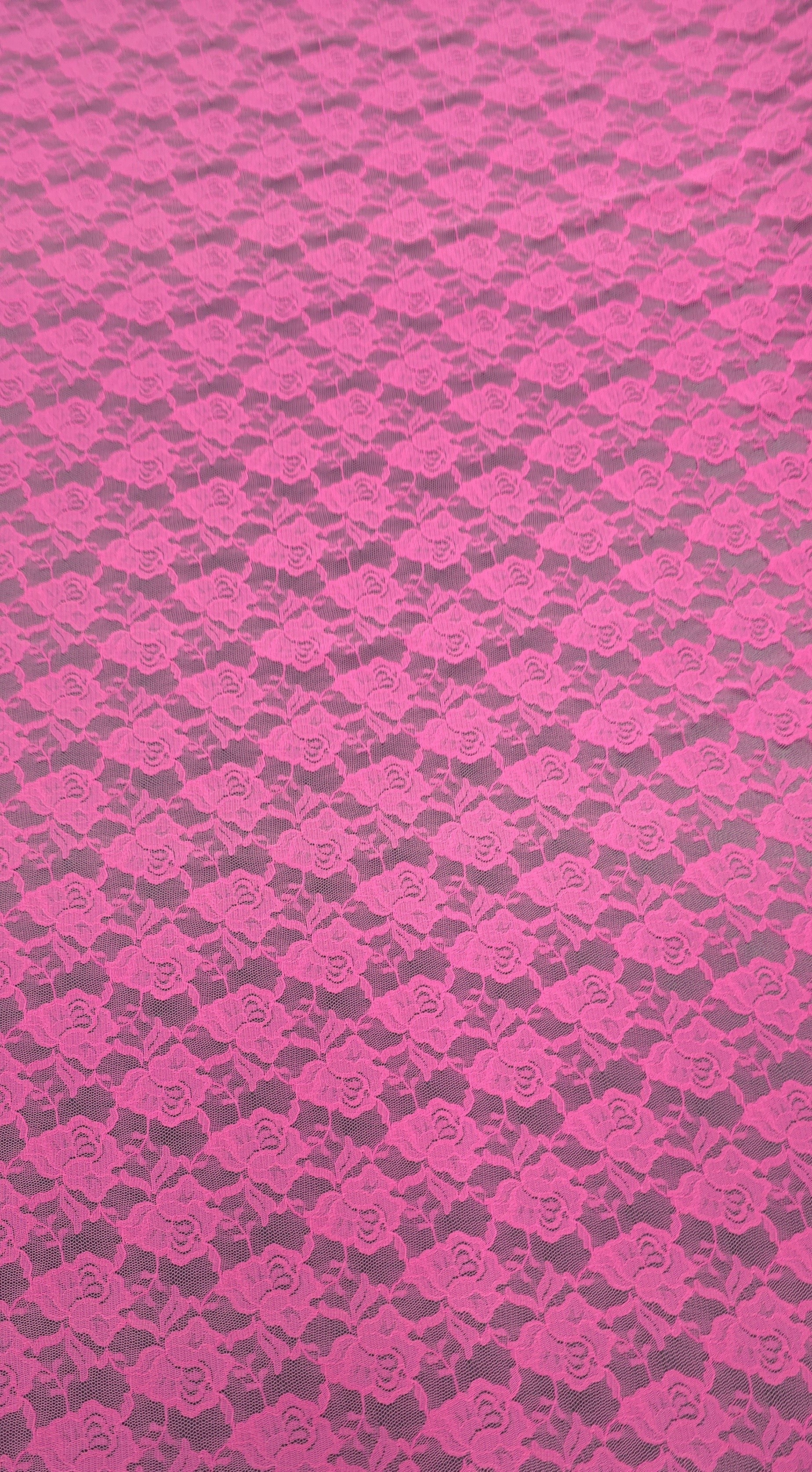 Stretch Lace Majesty Hot Pink
