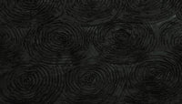 Rosettes Swirl Black