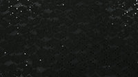 Sequinned Lace Black Magic