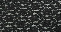 Sequinned Lace Black Magic