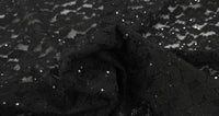 Sequinned Lace Black Magic