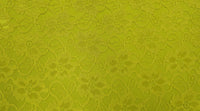 Floral Corded Lace Chartreuse