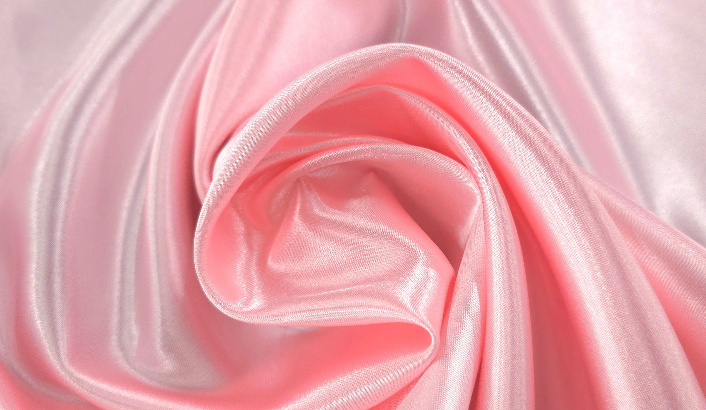 Polyester Satin Pink