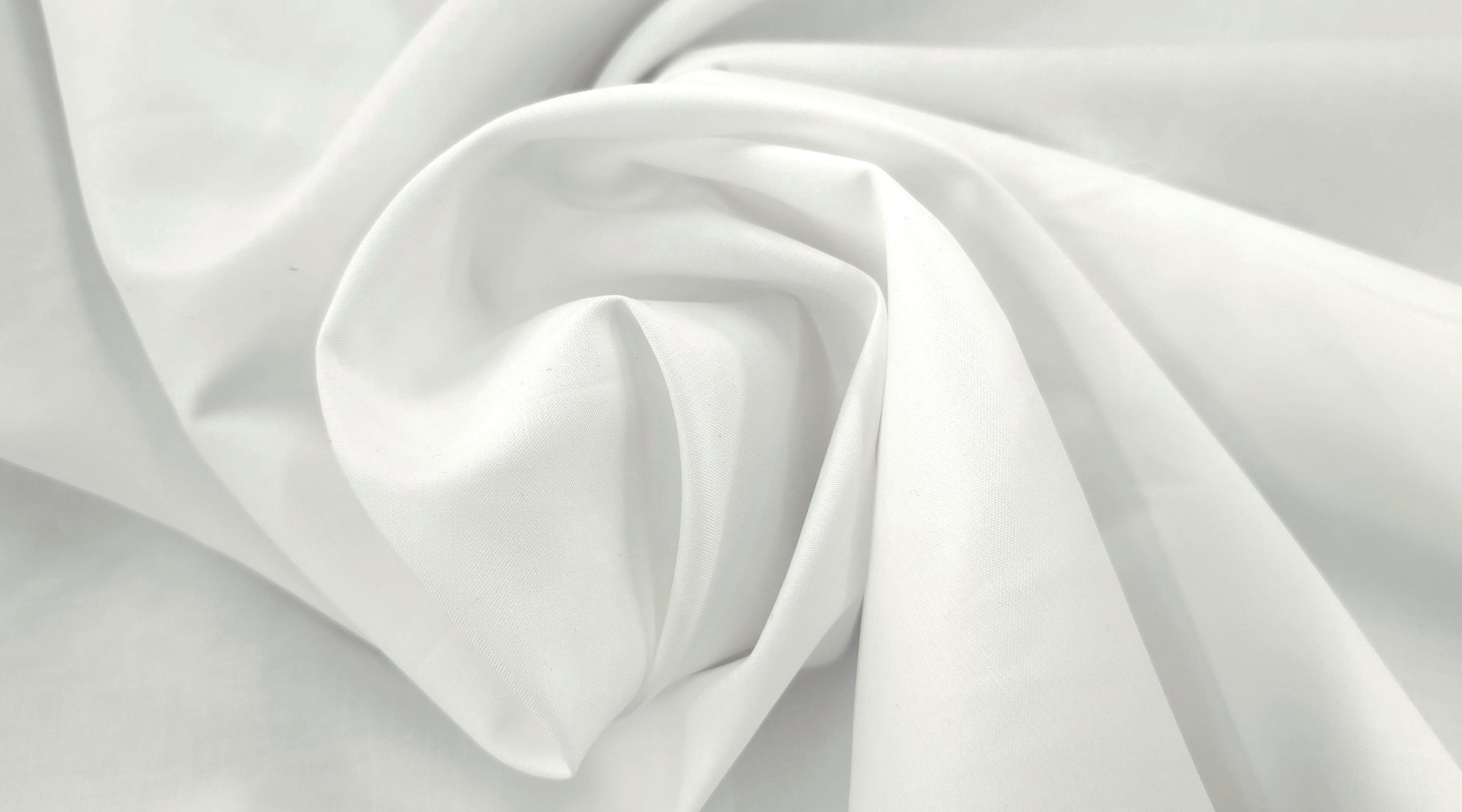 Cotton Sateen White