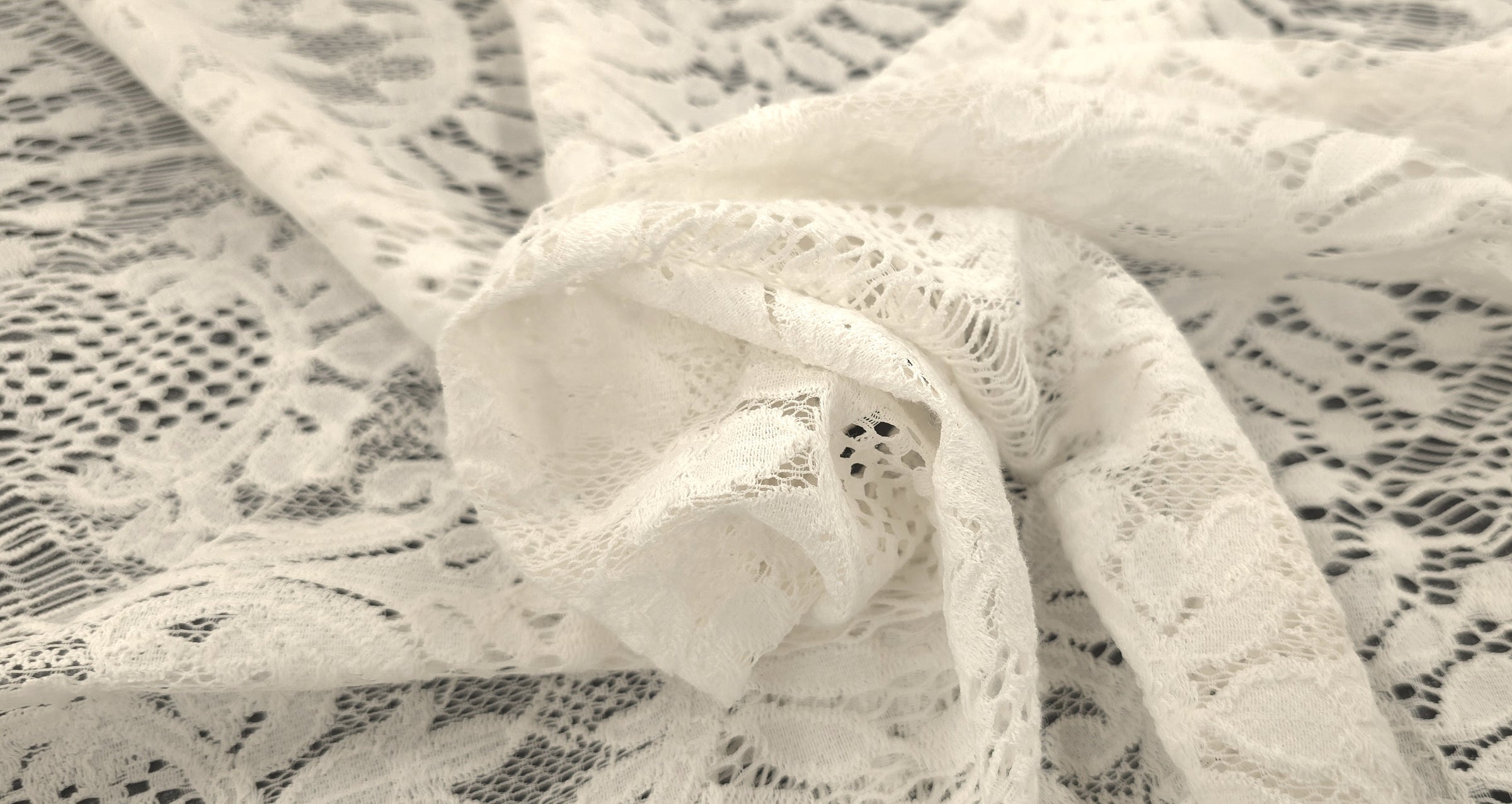 Trimming Lace Elegance Ivory