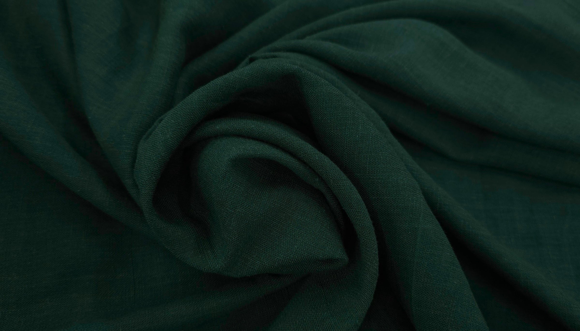 Linen Blend Bottle Green