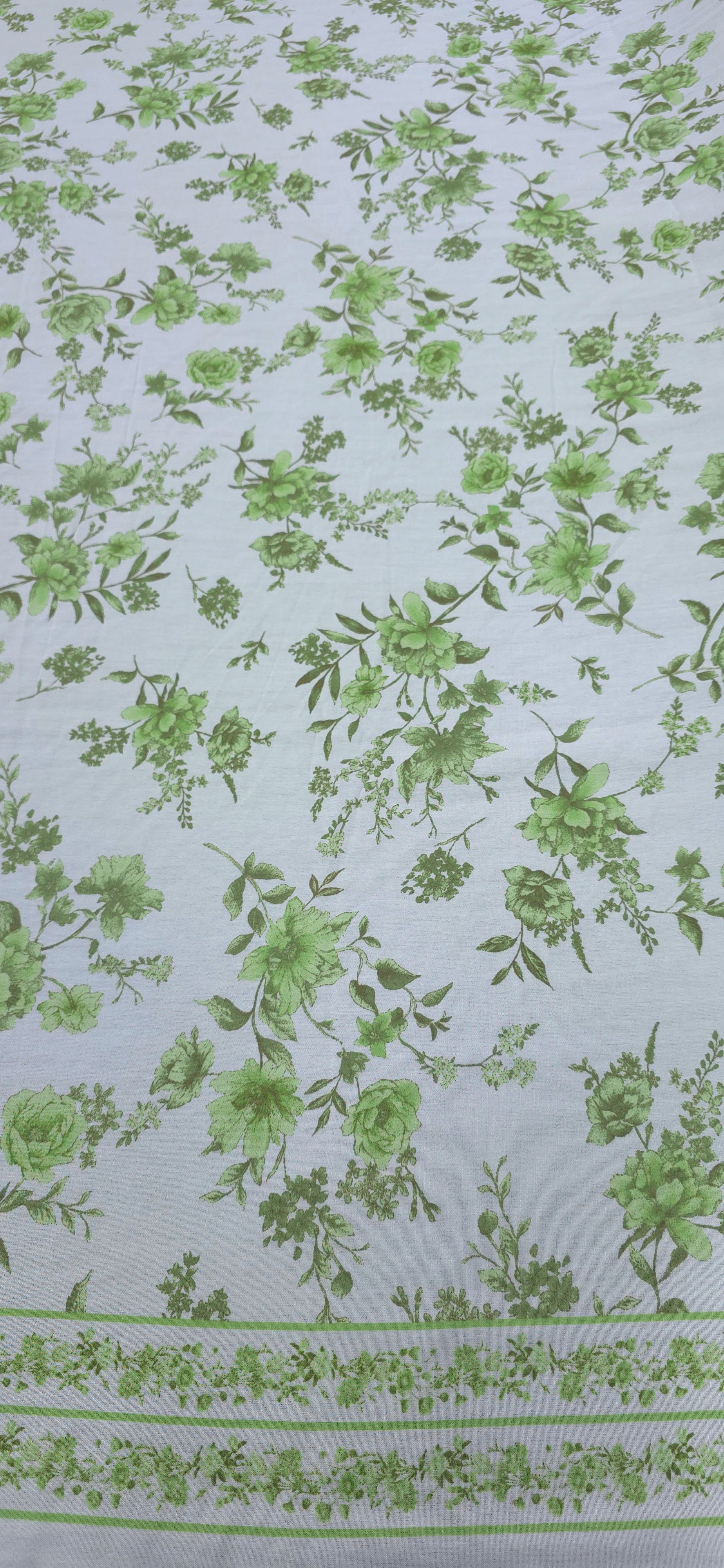 Printed Rayon Garden Blooms