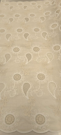Embroidered Polyester Voile Magical