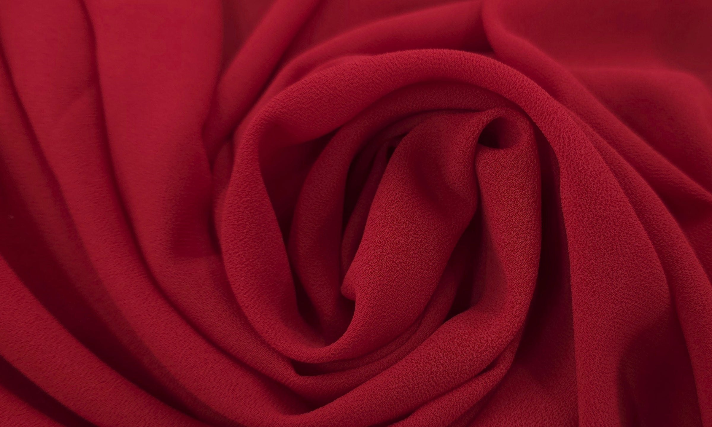 Hi Multi Chiffon Cherry Red