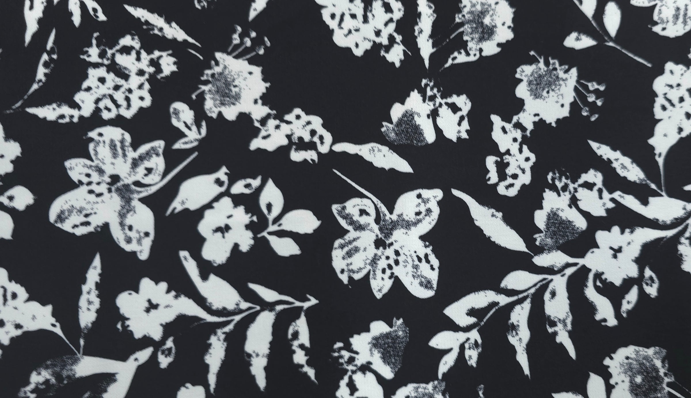 Woven Stretch Polyester Monochrome Reverie