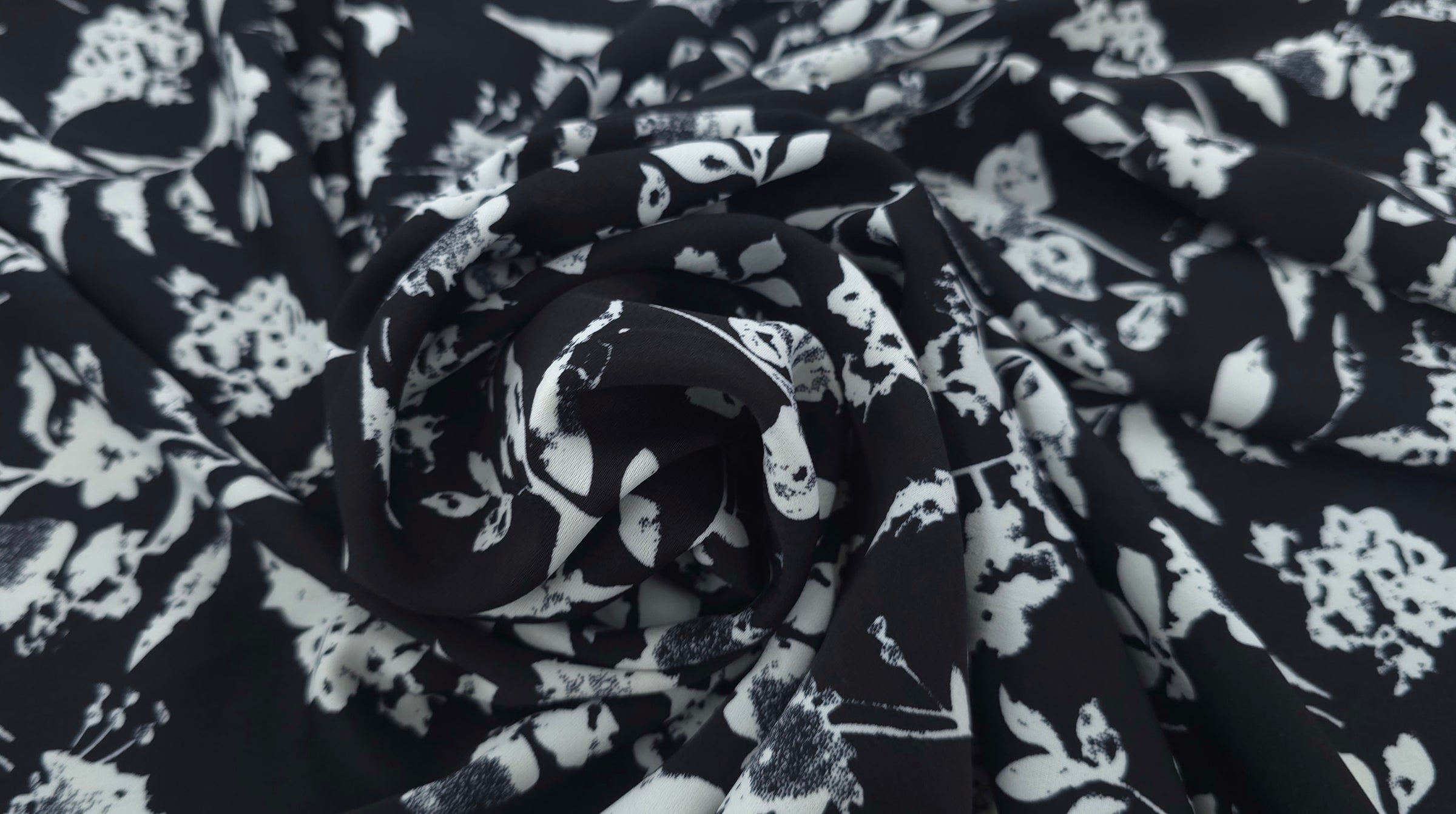Woven Stretch Polyester Monochrome Reverie