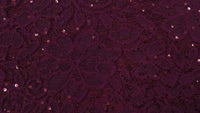 Sequinned Lace Wine Dreamer