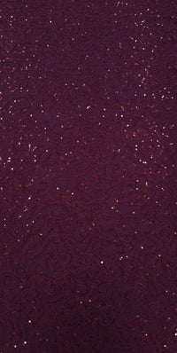 Sequinned Lace Wine Dreamer
