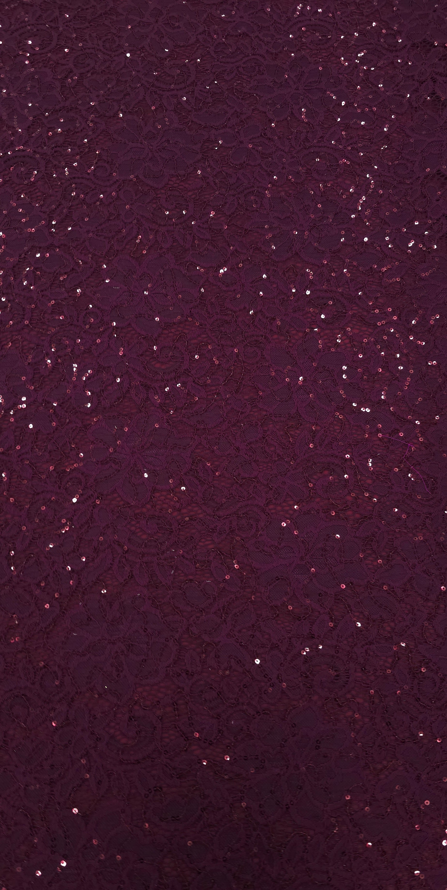 Sequinned Lace Wine Dreamer