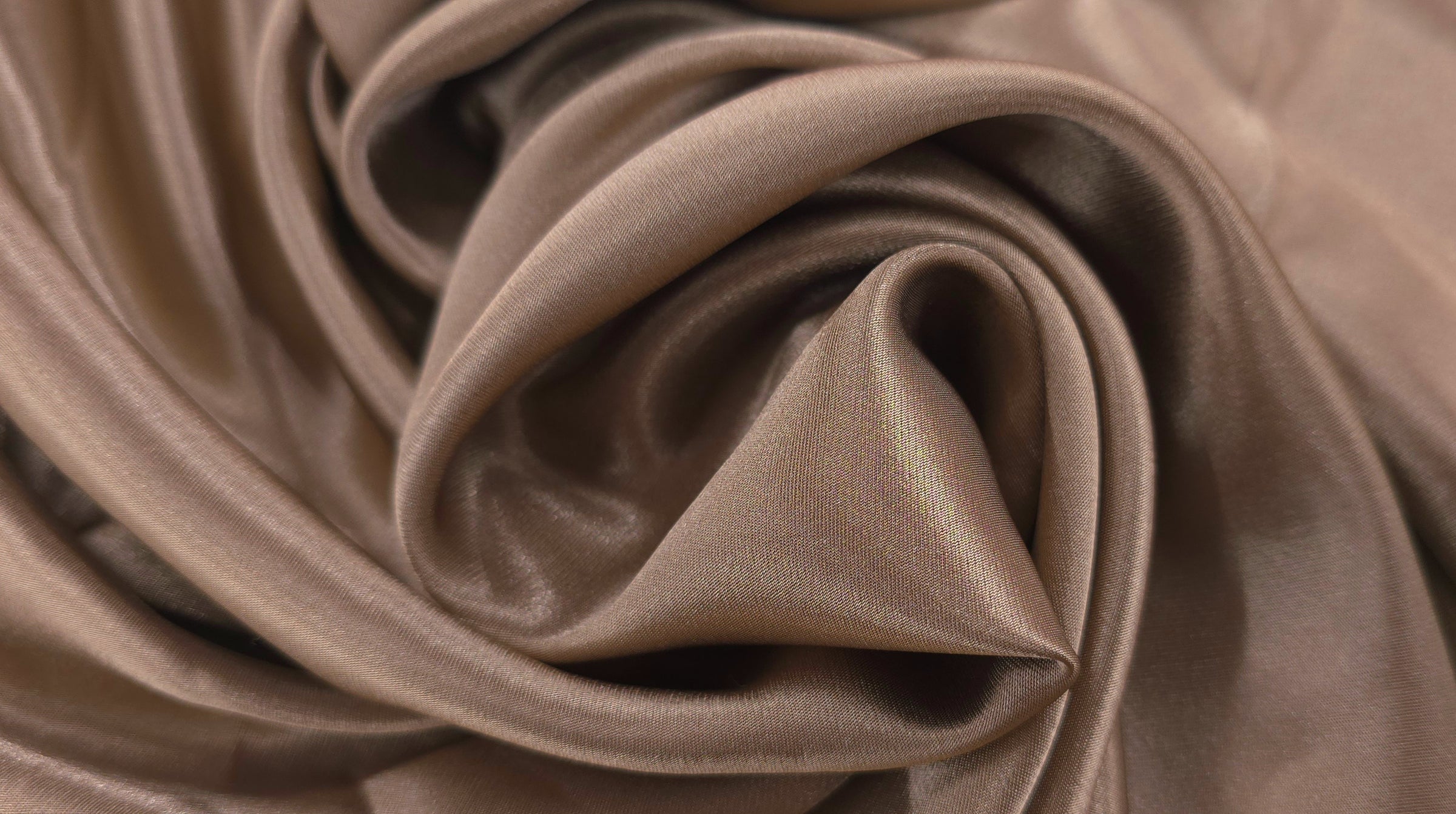 Charmeuse Satin Taupe