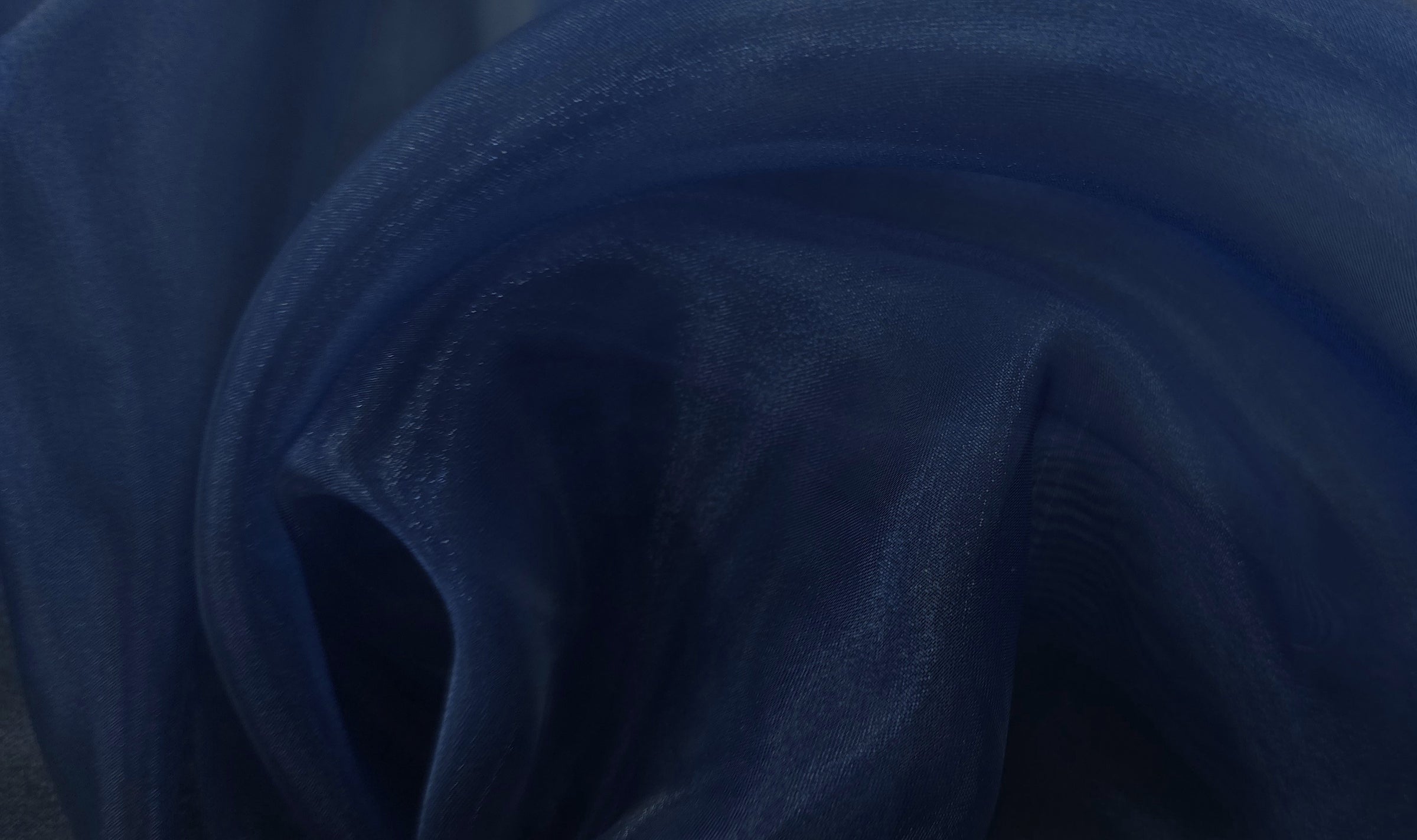 Crystal Organza 145cm Navy