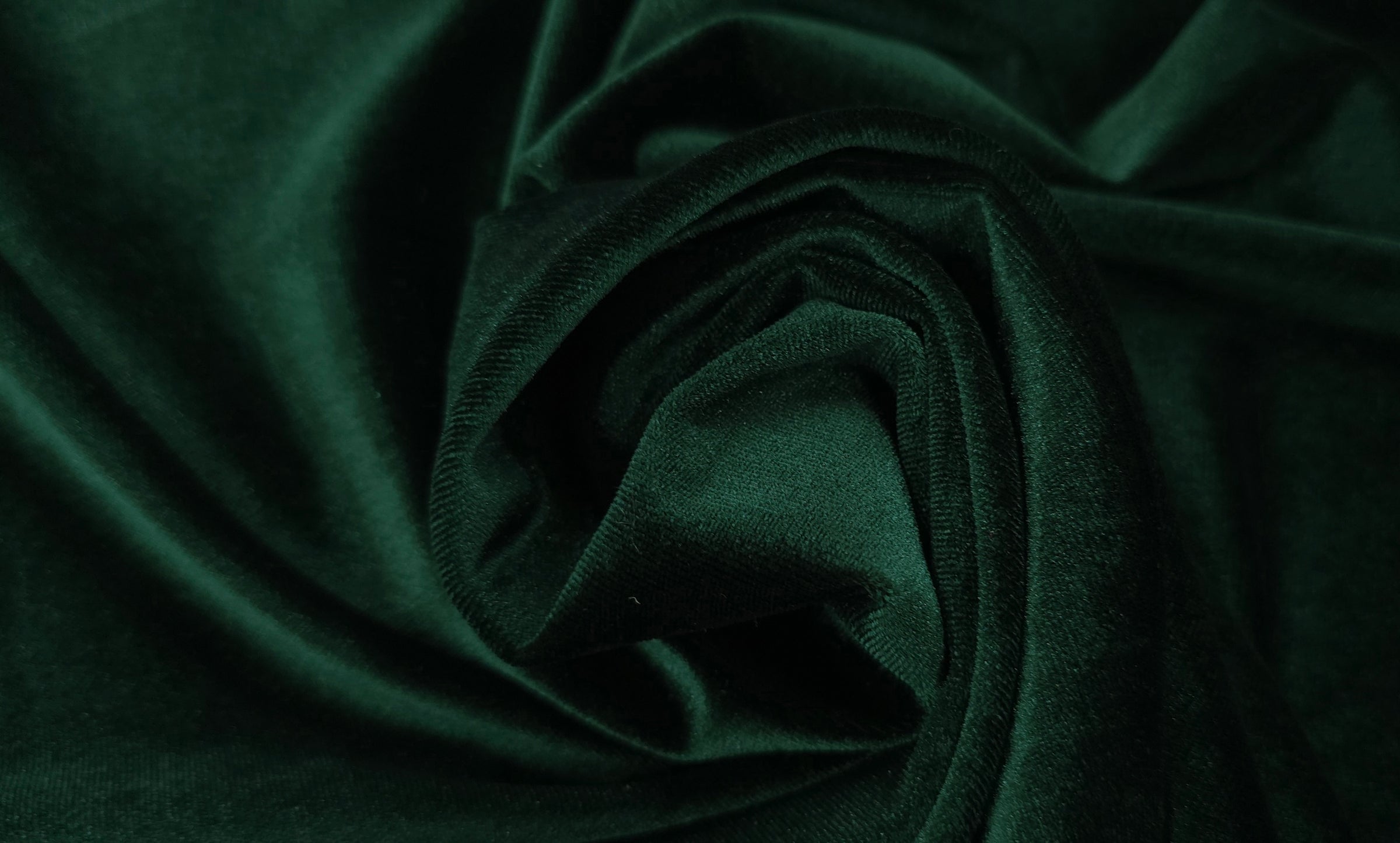 One Way Stretch Velvet Dark Bottle