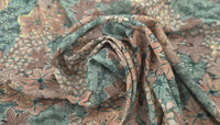 Printed Knit Autumn Foliage